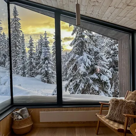 Ski-In-Out Hytte Pa Kvitfjell Strande Exterior foto